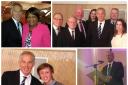 The former prime minister met fans at a Labour Party fundraising dinner last night