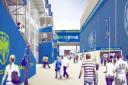 An artists' impression of the main concourse. Picture: AFC Wimbledon