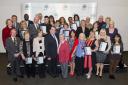 Group pictures of all the winners and runners up and highly commended