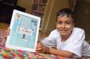 Dhyan Ruparel, 7, created Greedy Ladder with the aid of Polish web designers