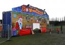 The Winter Wonderland fair in Wimbledon Park