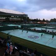 Heavy showers could cause disruption on day one of Wimbledon