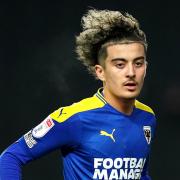 AFC Wimbledon's Ayoub Assal, who will return to boost Wimbledon when they host fellow Sky Bet League One strugglers Doncaster