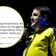 Peter Kay fans share their anger as O2 Priority crashes.
