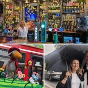 Wimbledon town centre and the village is bustling with life amid the tennis championship