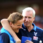Meeting of great minds? Dons boss Neal Ardley and his Palace counterpart Alan Pardew