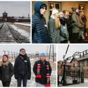 South London students took a one day trip to Auschwitz-Birkenau