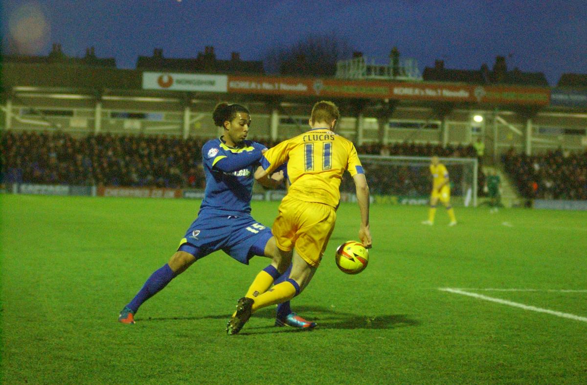 Photos from the League Two clash between AFC Wimbledon and Mansfield at Kingsmeadow. All images are subject to copyright and unauthorised downloading, copying, editing, of pictures is strictly prohibited.
