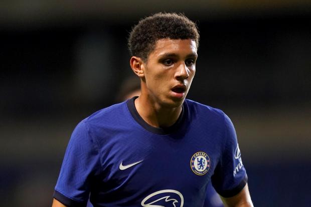 Chelsea Under 21's Henry Lawrence
