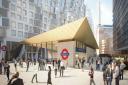 An artist\'s impression of the new Northern Line station in Battersea