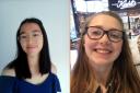 Kylie Li (16) and Katie Hederson (16) scored grade 9s in all 12 of the GCSE exams