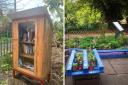 The new miniature library at Merton Abbey Mills