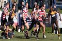 No slip ups: Action from last weekend's win over Esher