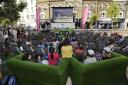 Love Wimbledon's Big Screen has returned to The Piazza