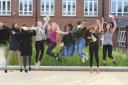 Ursuline students celebrate their results