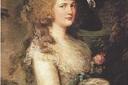 Gainsborough’s famous portrait of Georgiana, Duchess of Devonshire, dating from 1785. After a 200-year gap, it returned to Chatsworth House in 1994 when purchased by the 11th Duke of Devonshire