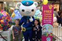 Captain Barnacles meets children at Centre Court Shopping Centre in Wimbledon earlier this month