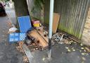 Fly tipping spotted by Dylan White