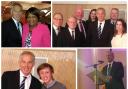 The former prime minister met fans at a Labour Party fundraising dinner last night