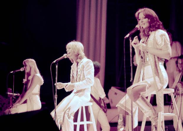 Wimbledon Times: ABBA performing in 1977 (PA)