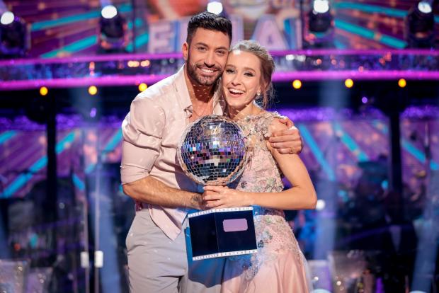 Wimbledon Times: Rose Ayling-Ellis and Strictly Professional dancer Giovanni Pernice. (PA)