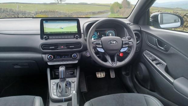 Wimbledon Times: The Kona N's sporty interior is also appealing 