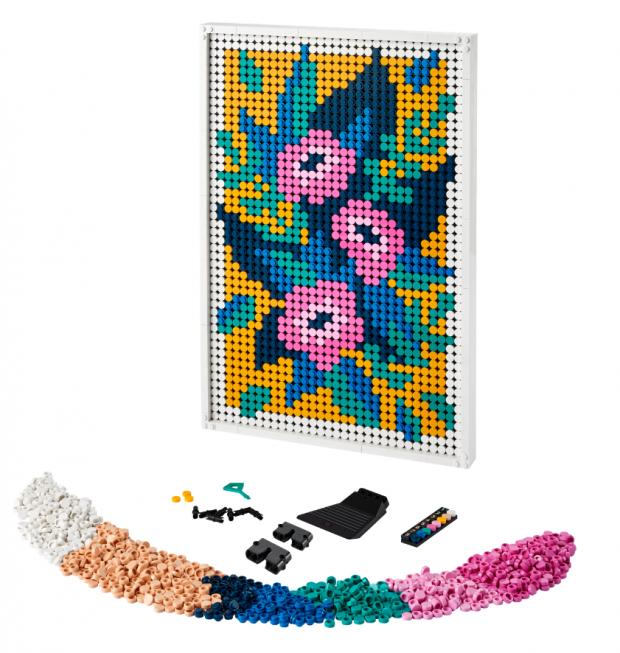 Wimbledon Times: LEGO® Art Floral Art Set. Credit: LEGO