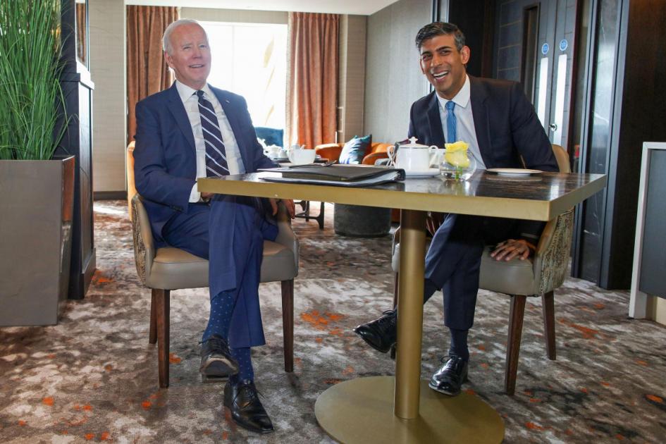 Sunak to visit Washington DC for talks with Biden