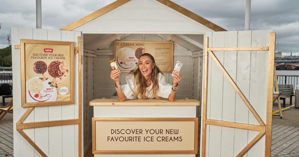 Ferrero unveils debut for Rocher and Raffaello ice cream ranges
