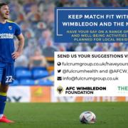 AFC Wimbledon Foundation partner up with The Nelson ( Credit: Twitter)