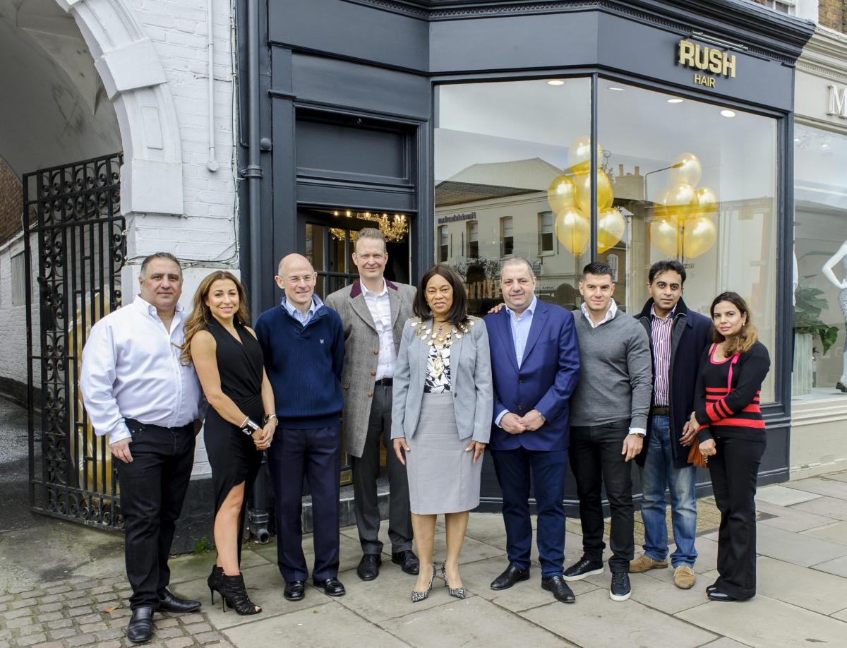 Anniversary opening for the newest Rush hair salon in Wimbledon Village |  Wimbledon Times