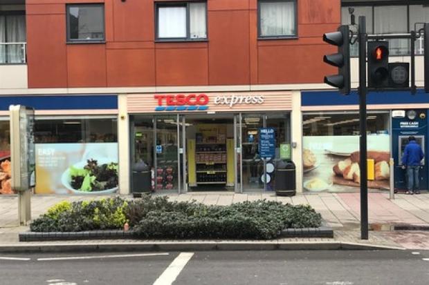 Tesco Store on Kingston Road, Wimbledon Chase